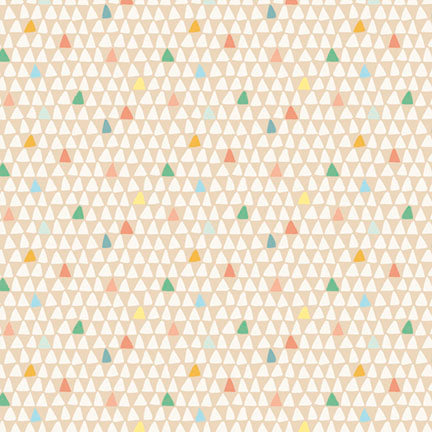 Fabric P&B Neutral Triangles A Mother's Love by the Quarter Yard 6501-NEUTRAL