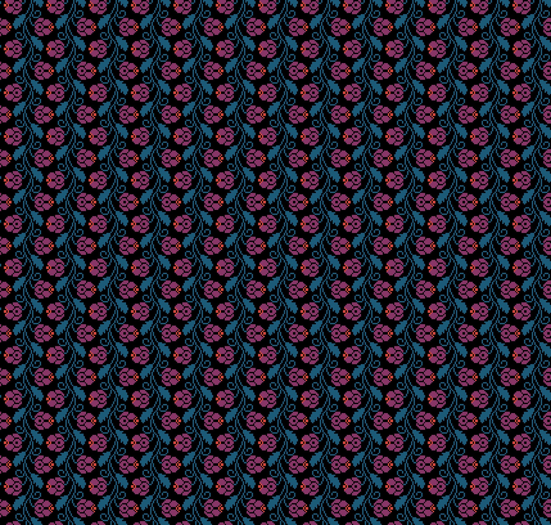 Fabric Anna Maria Mystery Curled Vine Heiress by the Quarter Yard AMT1009-99L