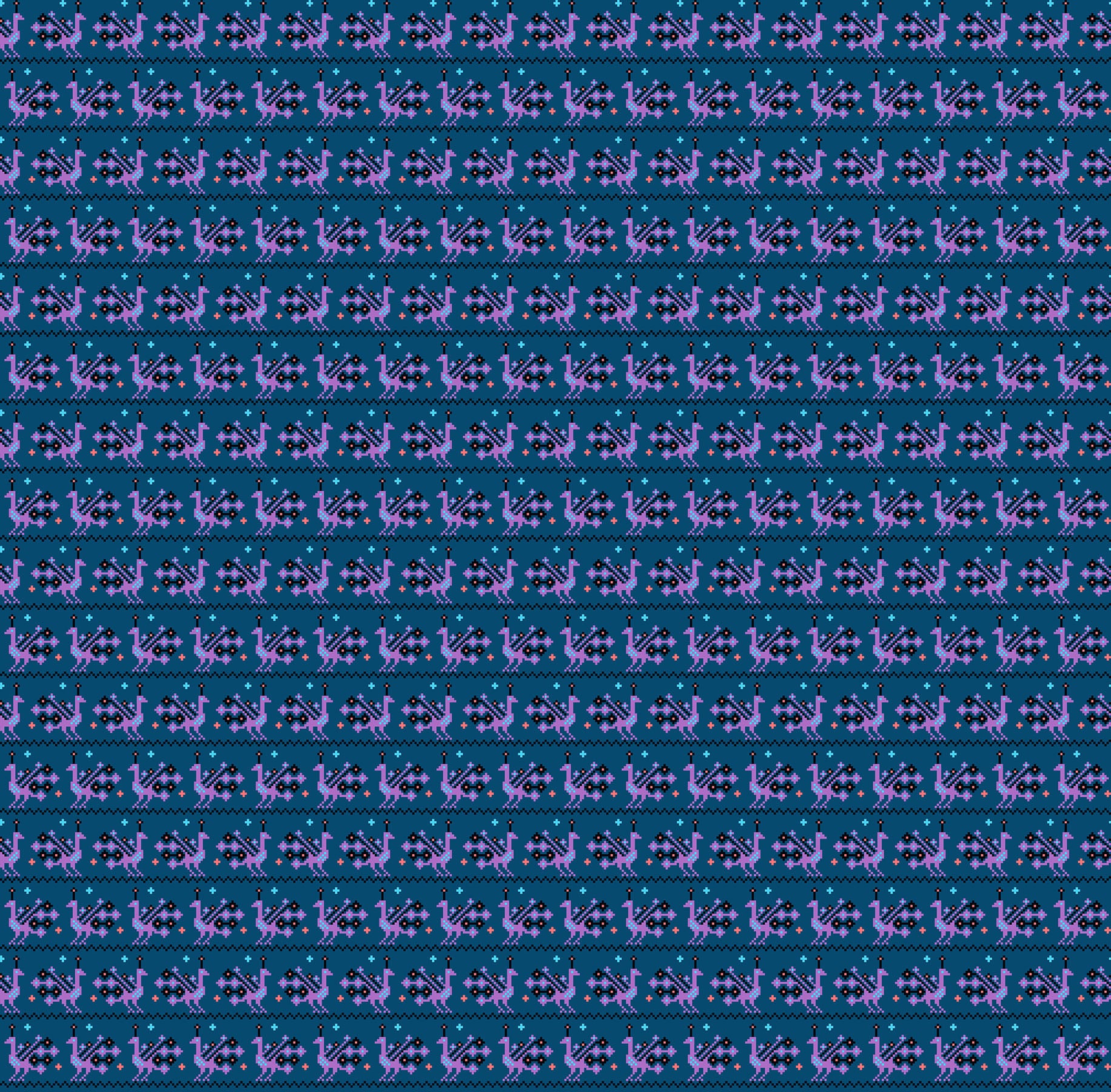 Fabric Anna Maria Midnight Peacock Heiress by the Quarter Yard AMT1014-49L