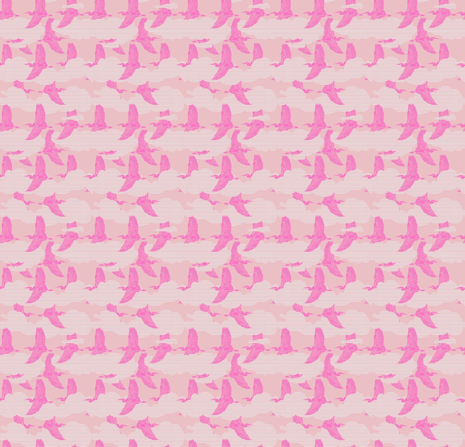 Fabric Anna Maria Blush Sedge Mosaic Menagerie by the Quarter Yard AMT188-56C