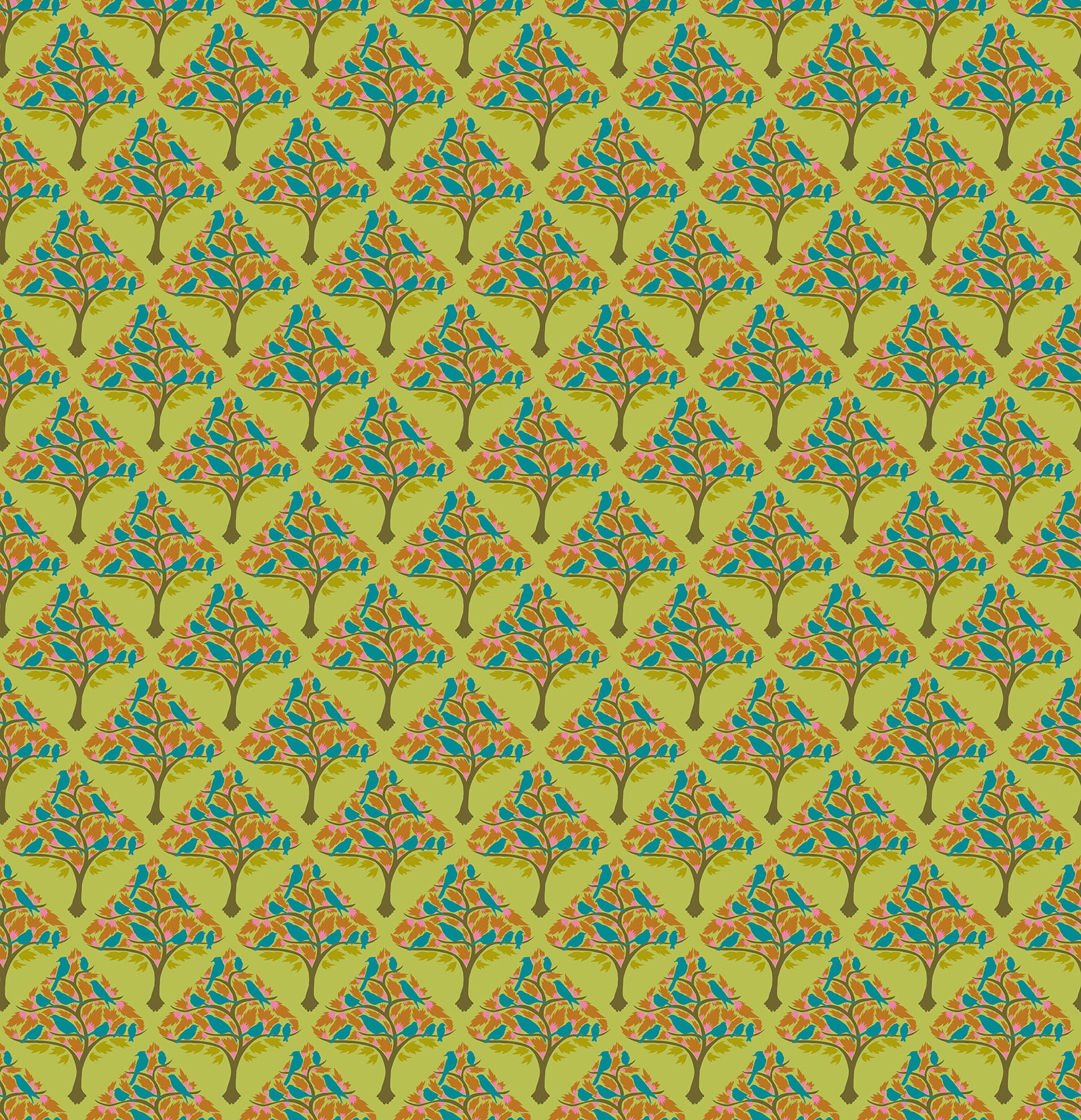 Fabric Anna Maria Lichen Ornaments Mosaic Menagerie by the Quarter Yard AMT190-71V