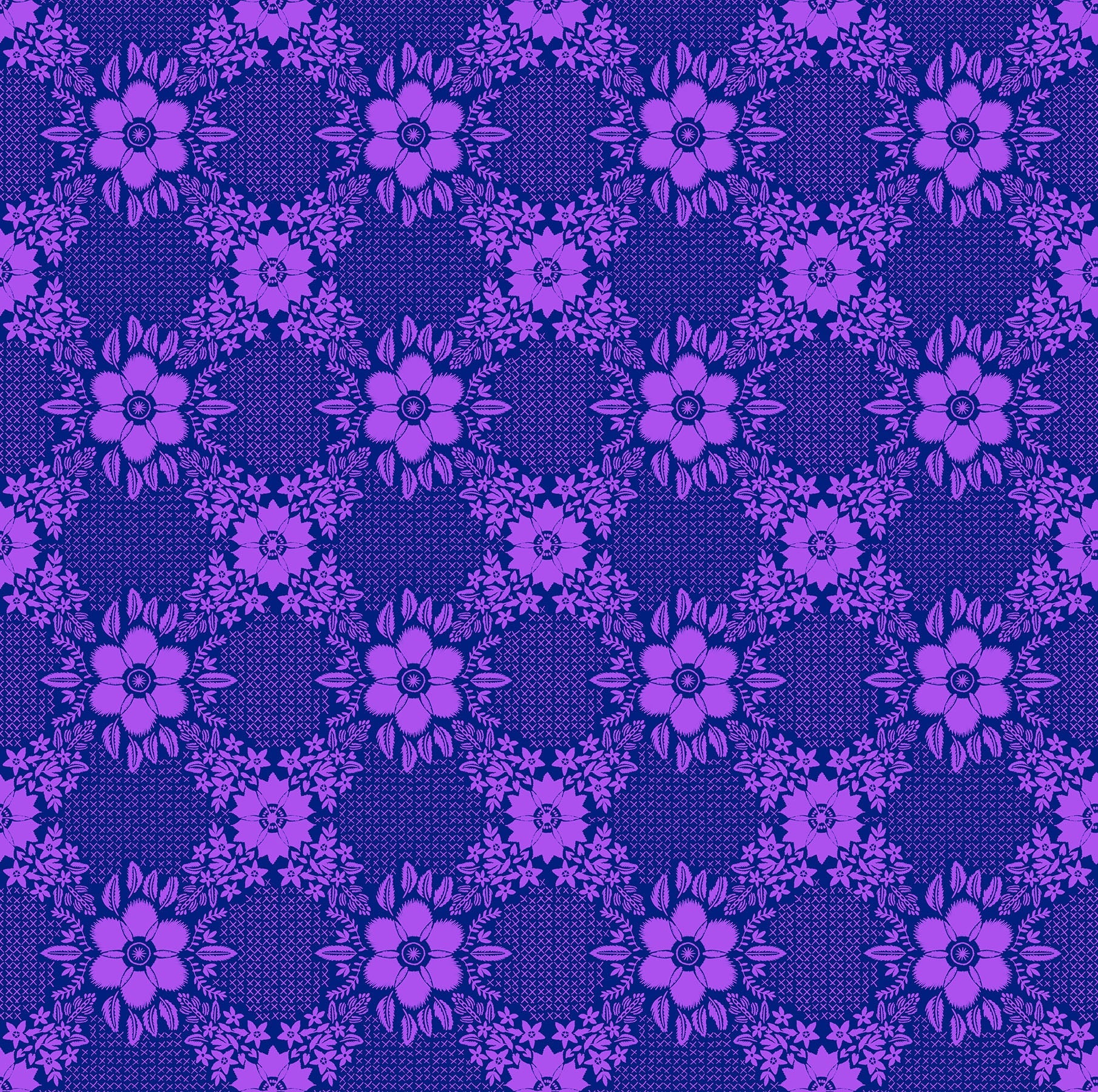 Fabric Anna Maria Grape Embroidery Sunseekers by the Quarter Yard AMT194-86L