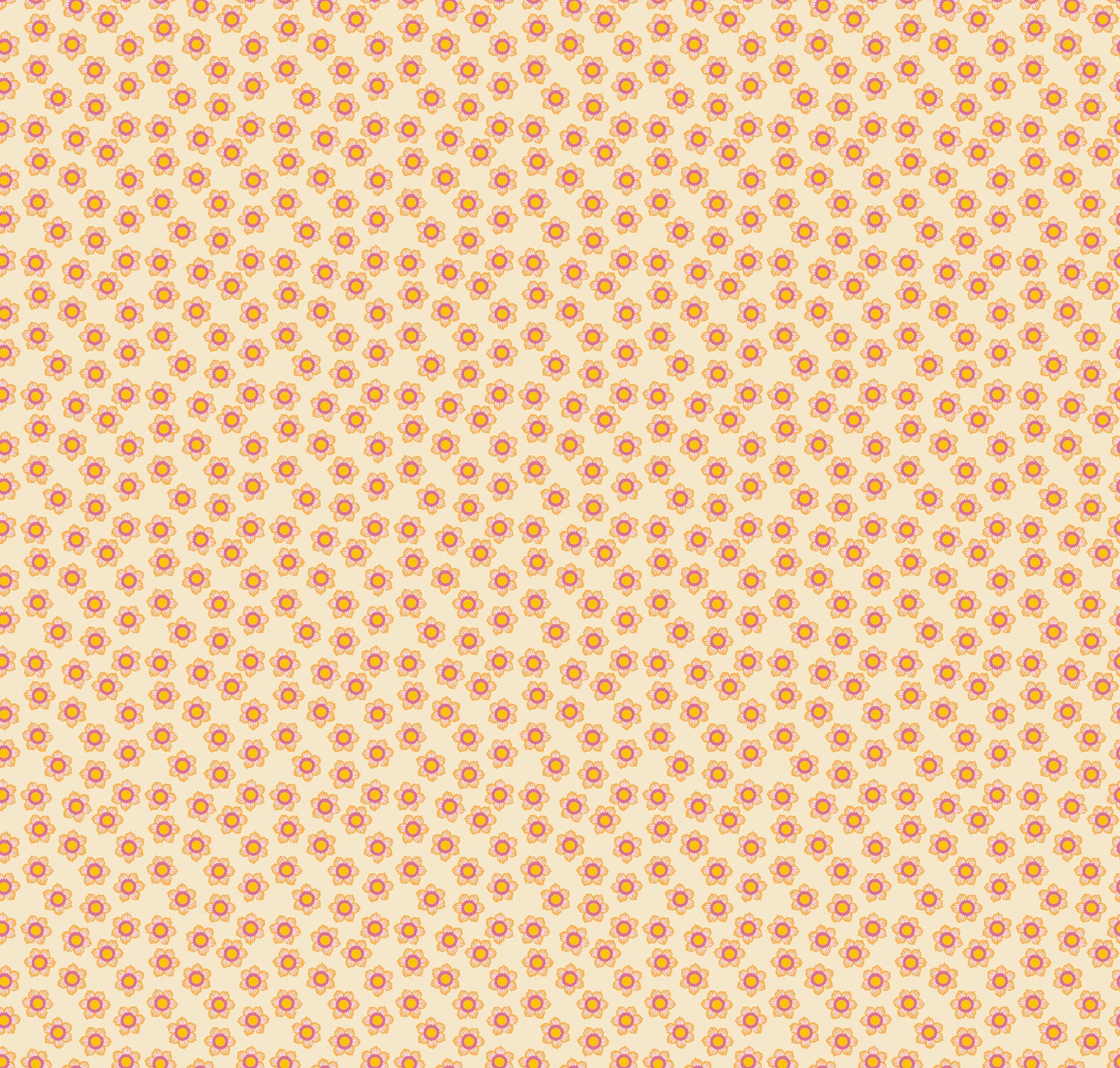 Fabric Anna Maria Buttermilk Twinkling Sunseekers by the Quarter Yard AMT198-10V