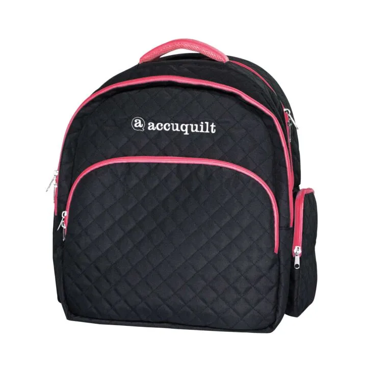 AccuQuilt GO! Black Fabric Cutter Backpack 55891
