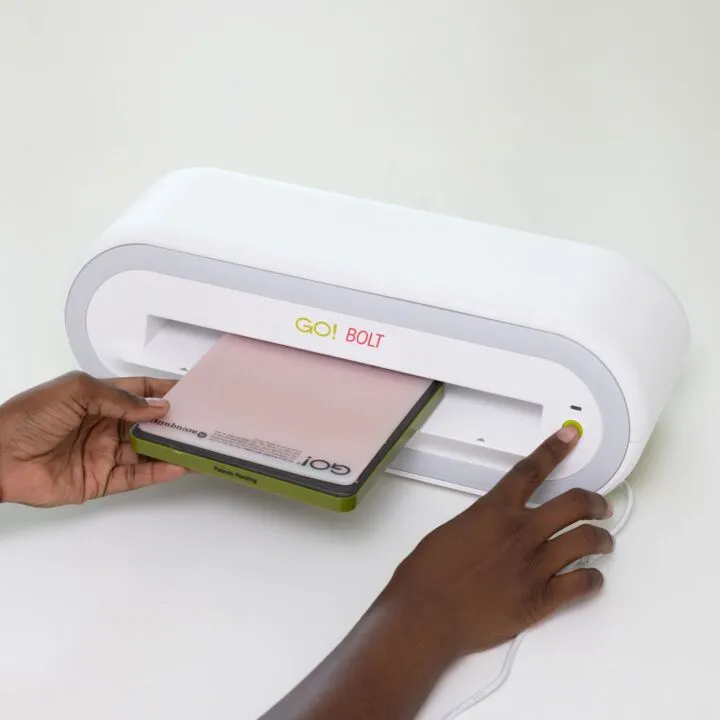 AccuQuilt GO! Bolt Electric Fabric Cutter Starter Set 55918