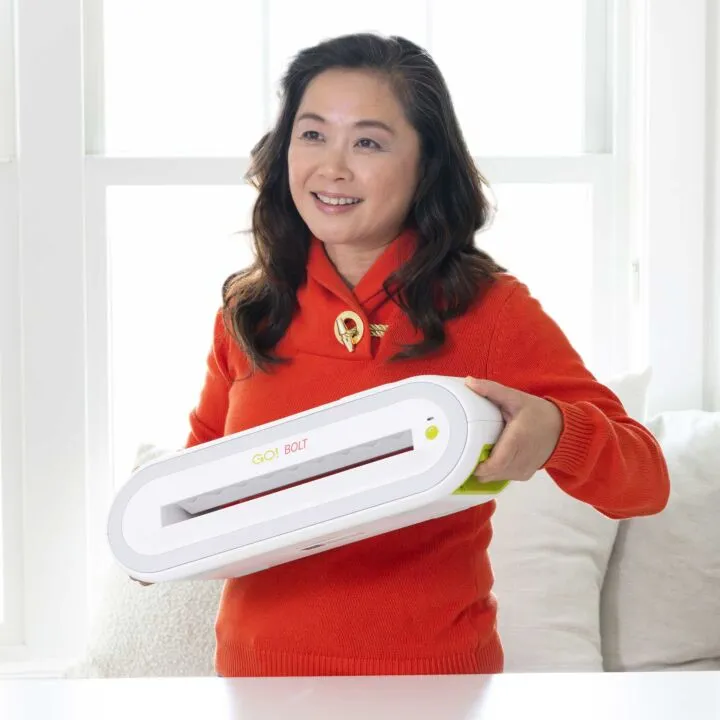 AccuQuilt GO! Bolt Electric Fabric Cutter Starter Set 55918