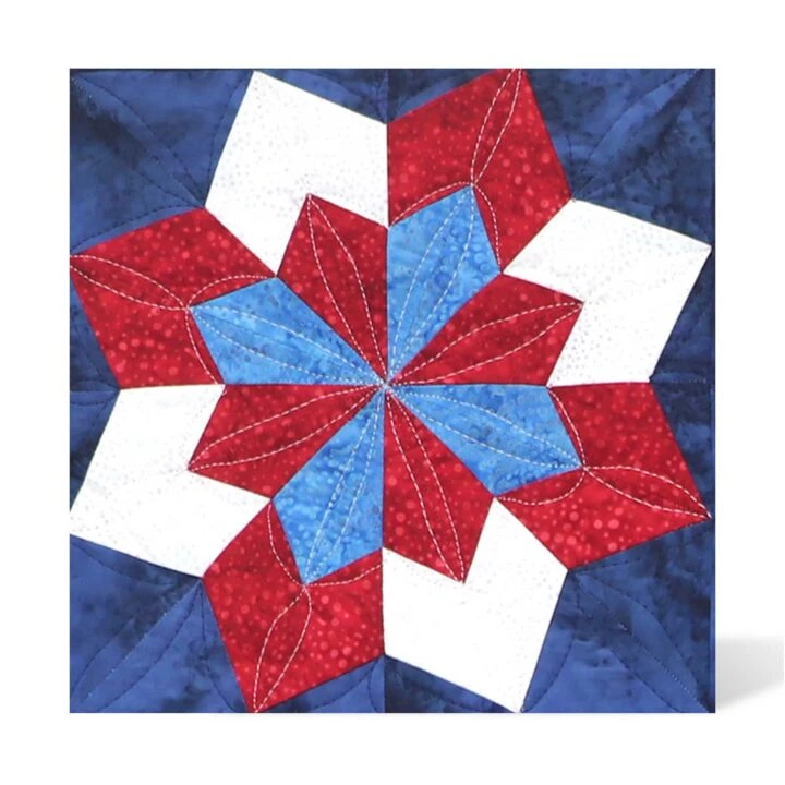 AccuQuilt GO! Double Star - 10" Finished Die 55963