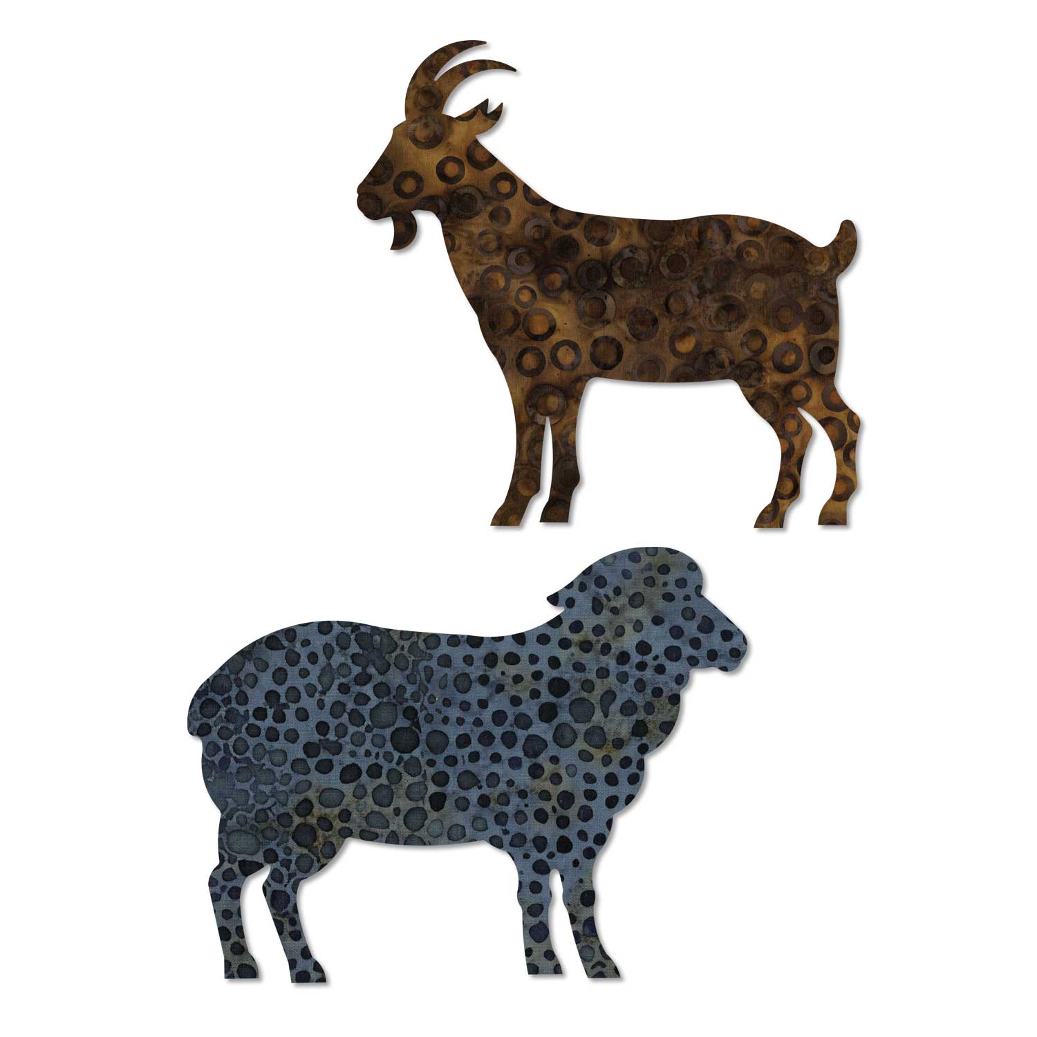 AccuQuilt GO! Sheep & Goat Die 55924