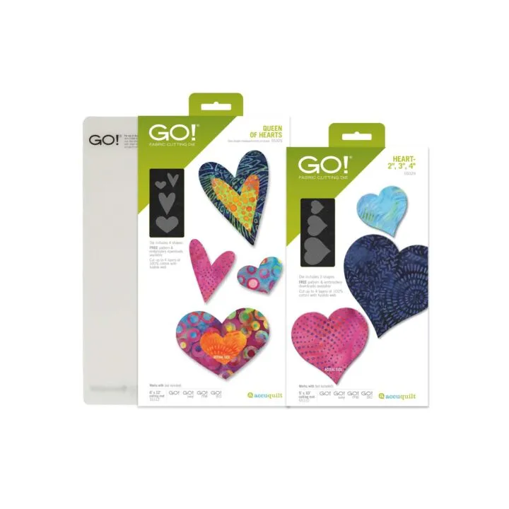 AccuQuilt GO! Sweetheart Die Bundle 56441
