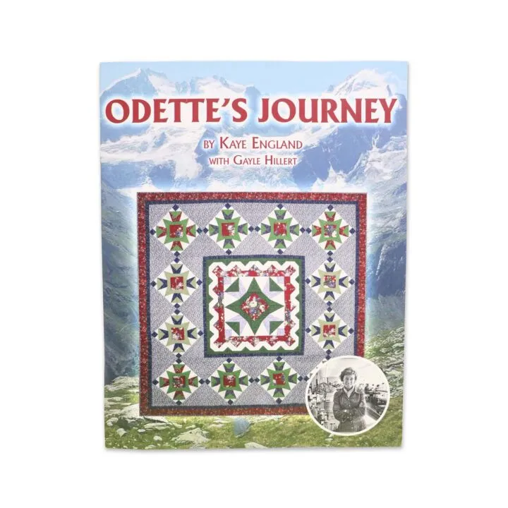 AccuQuilt Odette's Journey Quilt Book odette-book