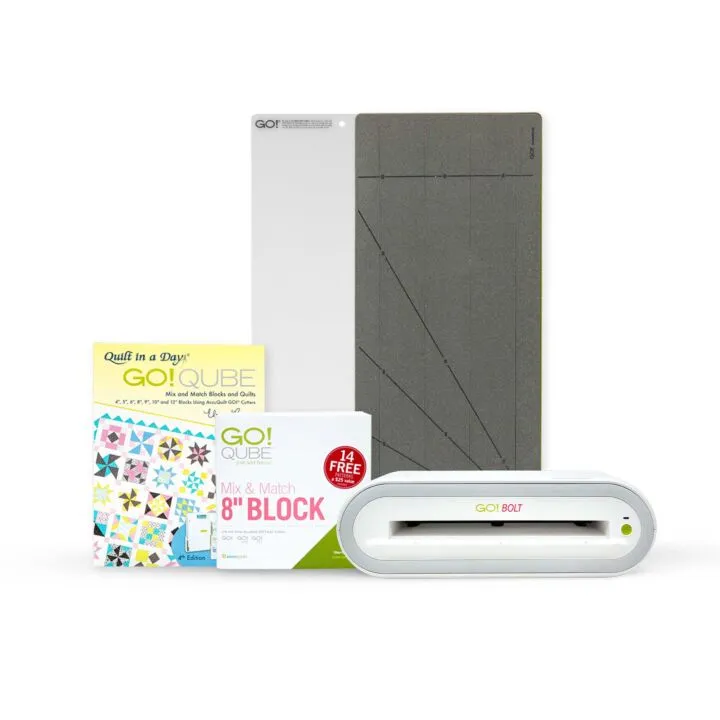 AccuQuilt Ready Set GO! Bolt Ultimate Fabric Cutting System 56478