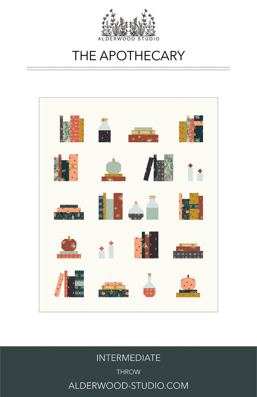 Alderwood Studio The Apothecary Quilt Pattern P202-APOTHECARY