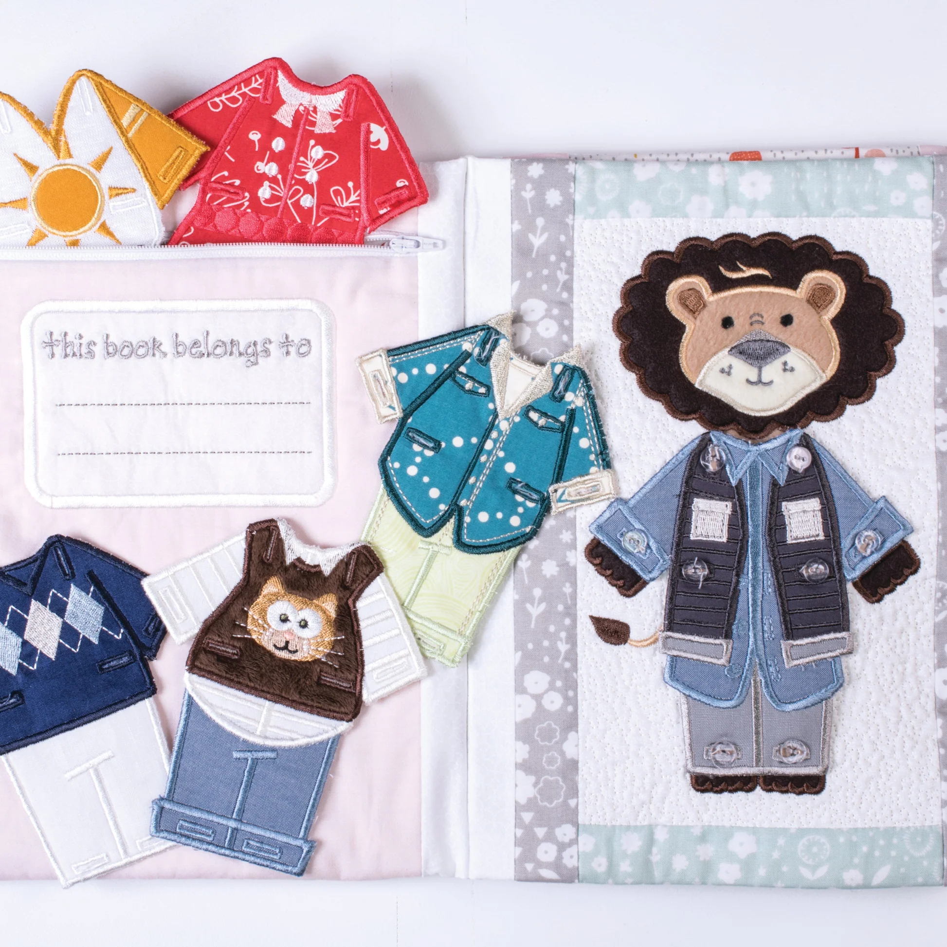 Anita Goodesign Anita's Playhouse Dress Up Quilt Pattern Collection 312AGHD