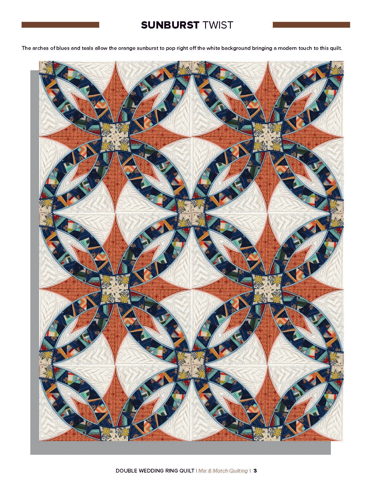 Anita Goodesign Double Wedding Ring Quilt Pattern Collection 314AGHD