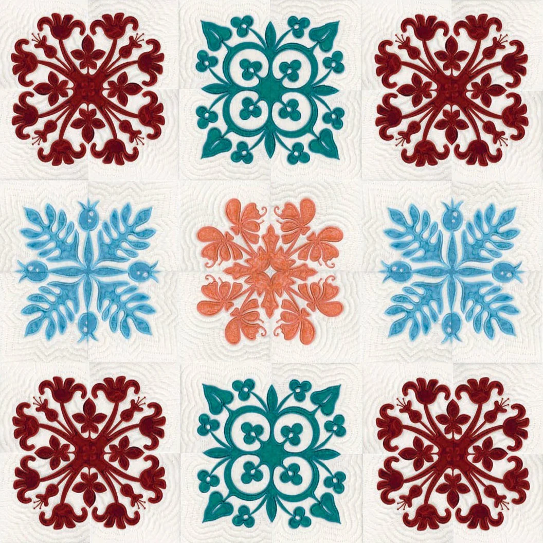 Anita Goodesign Hawaiian Quilt Pattern Collection 173MAGHD
