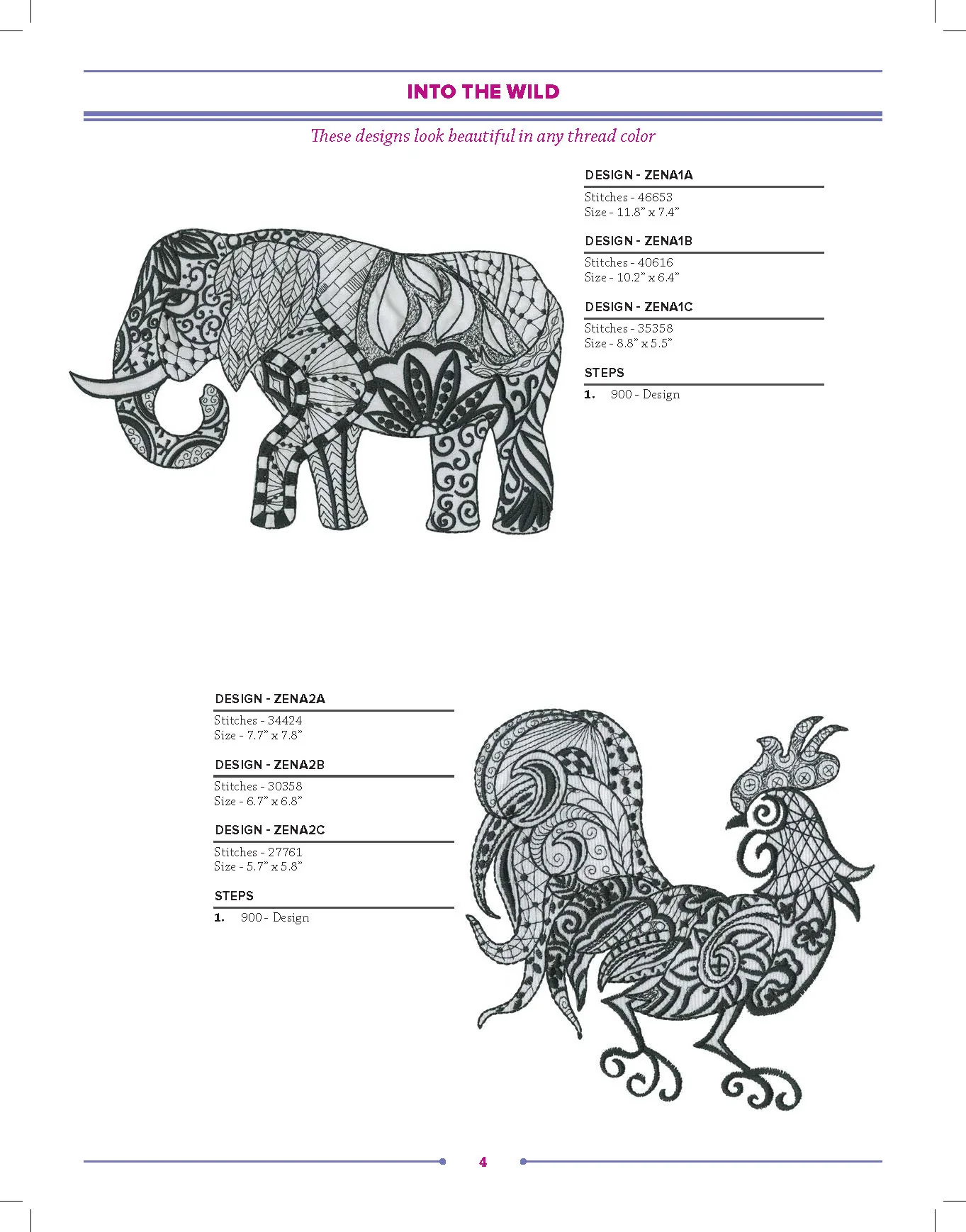 Anita Goodesign Into the Wild Embroidery Design Collection 267AGHD