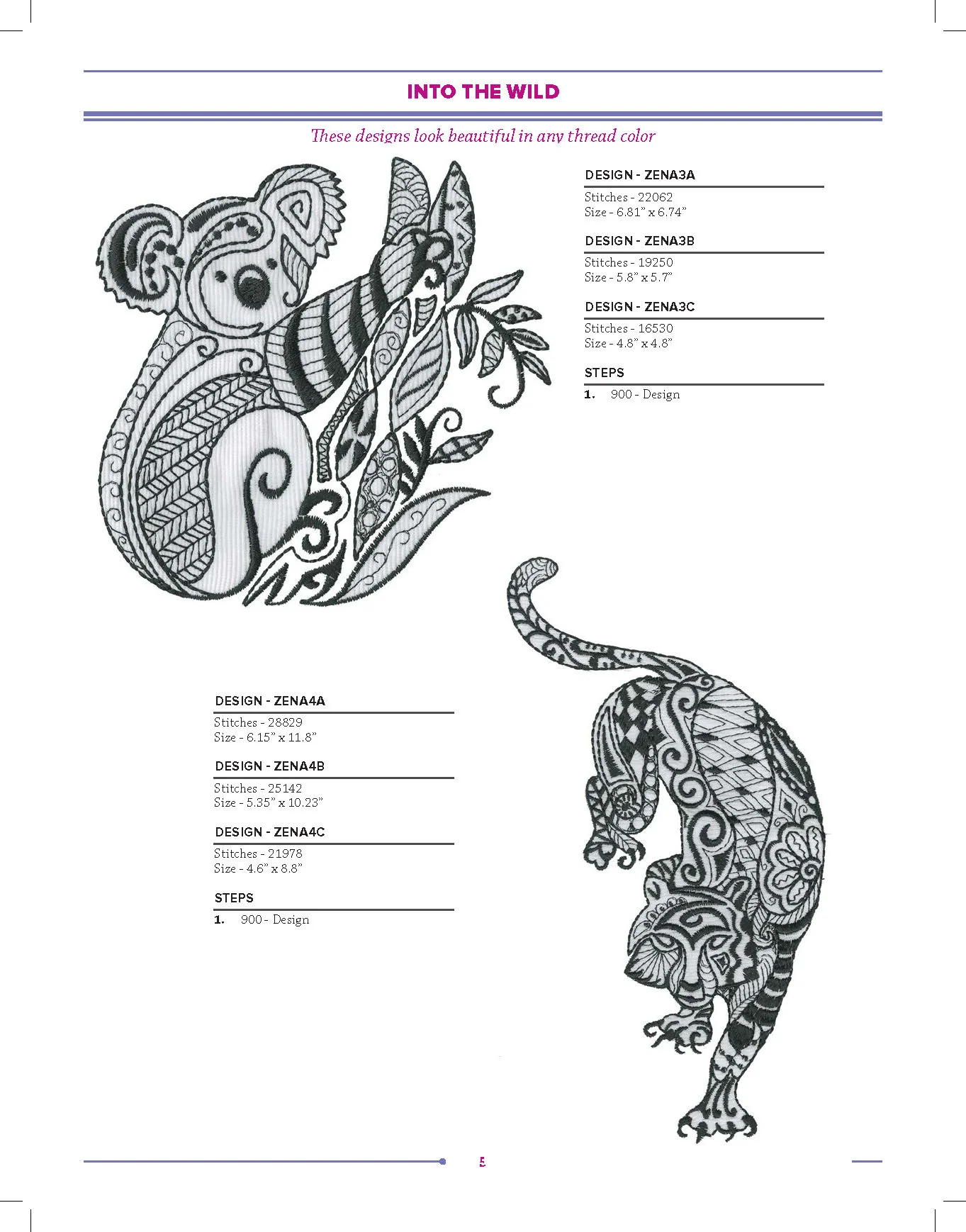 Anita Goodesign Into the Wild Embroidery Design Collection 267AGHD