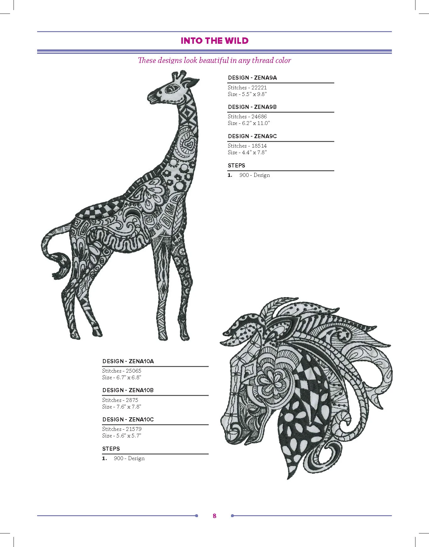 Anita Goodesign Into the Wild Embroidery Design Collection 267AGHD