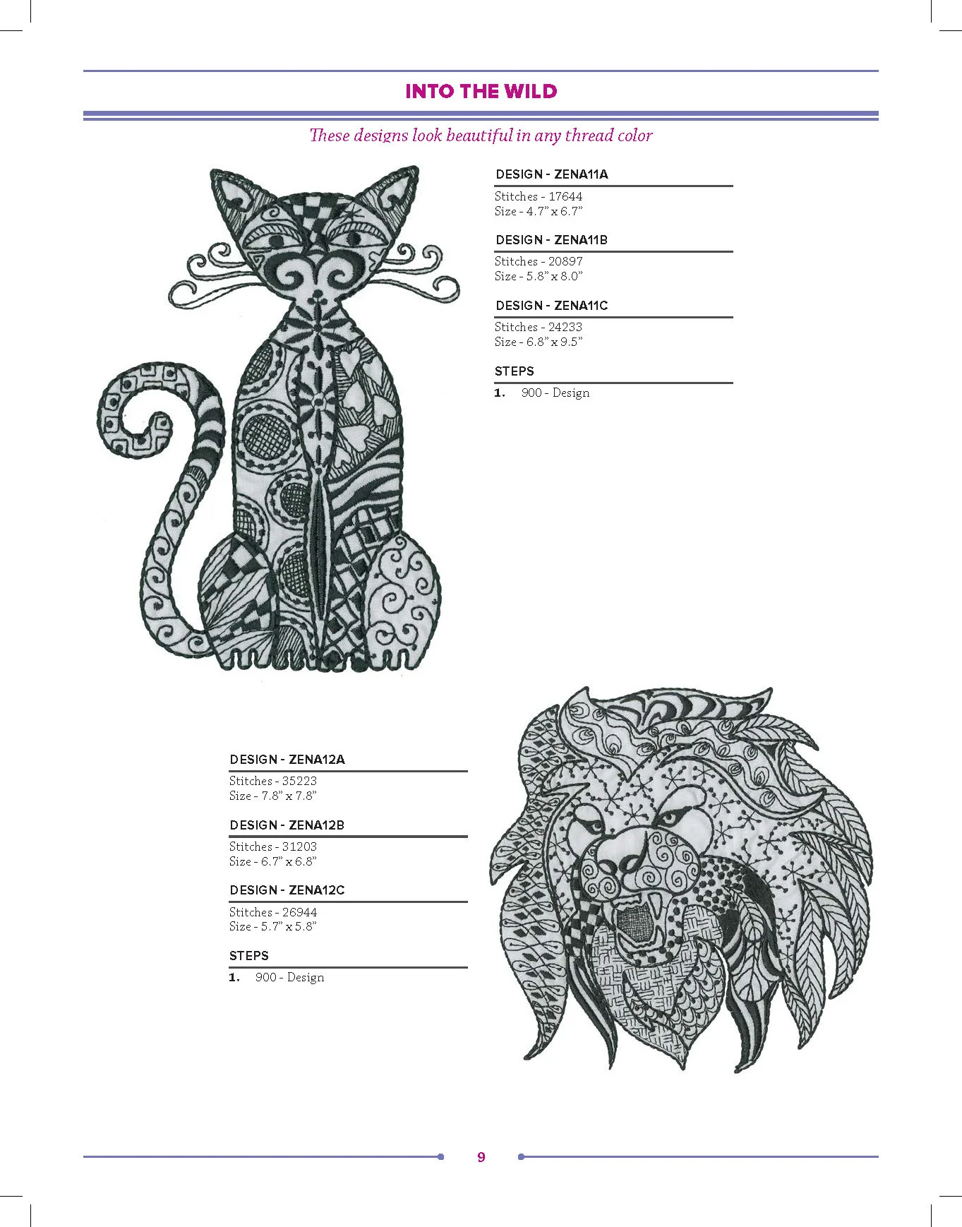 Anita Goodesign Into the Wild Embroidery Design Collection 267AGHD