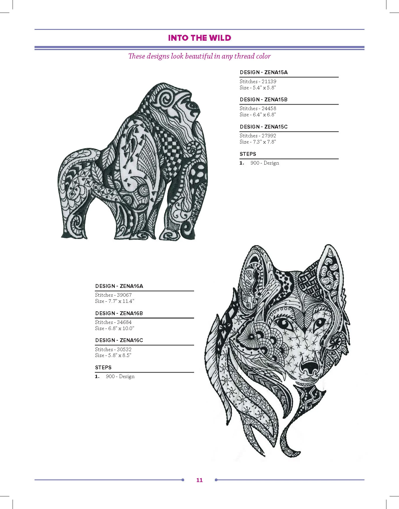 Anita Goodesign Into the Wild Embroidery Design Collection 267AGHD