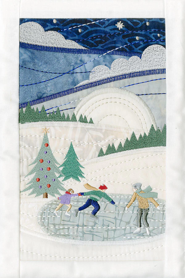 Anita Goodesign Landscape Christmas Quilt Pattern Collection 181MAGHD