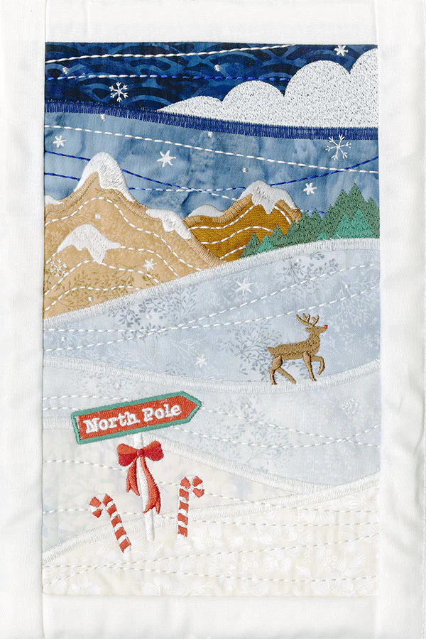 Anita Goodesign Landscape Christmas Quilt Pattern Collection 181MAGHD
