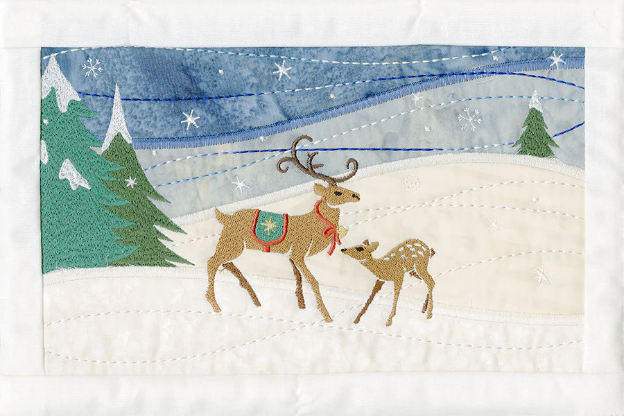 Anita Goodesign Landscape Christmas Quilt Pattern Collection 181MAGHD