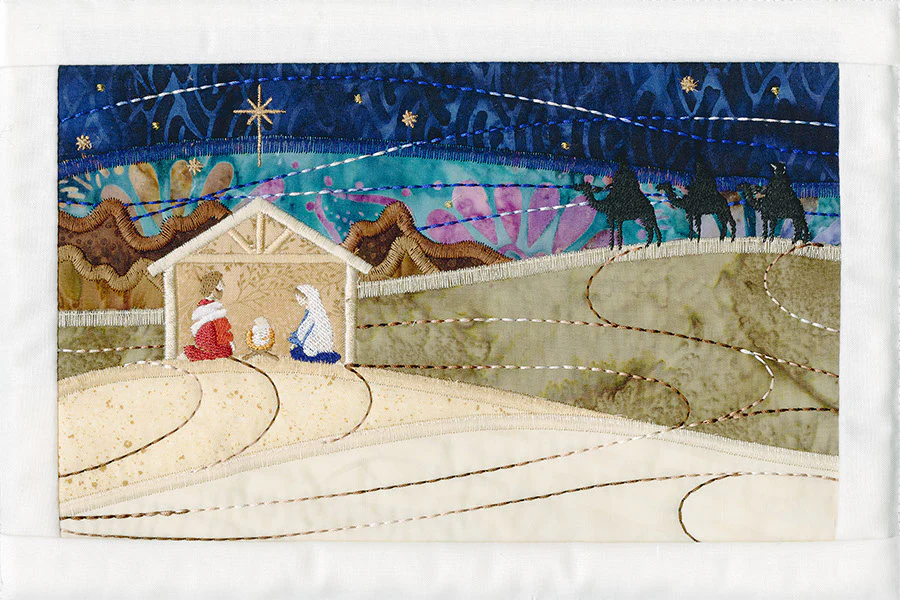 Anita Goodesign Landscape Christmas Quilt Pattern Collection 181MAGHD