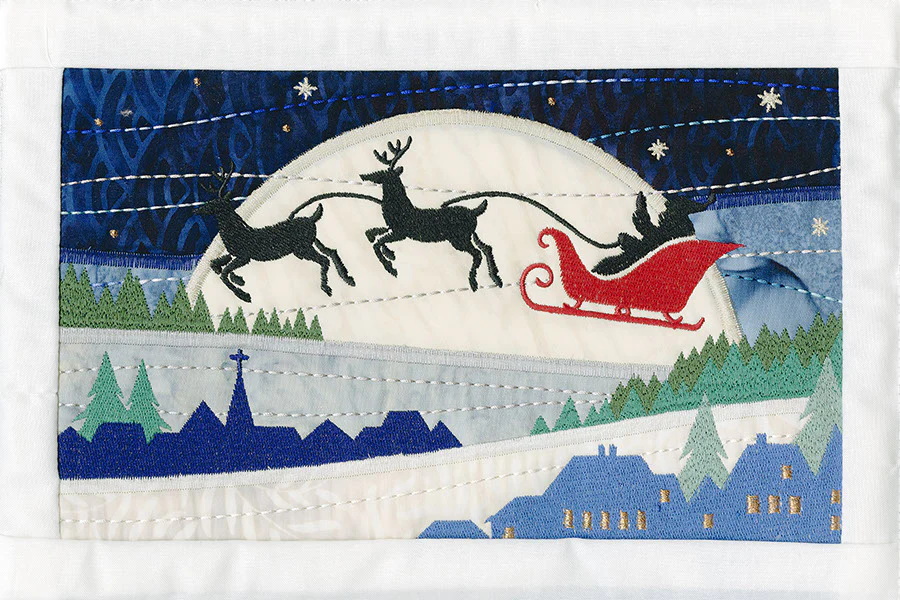 Anita Goodesign Landscape Christmas Quilt Pattern Collection 181MAGHD