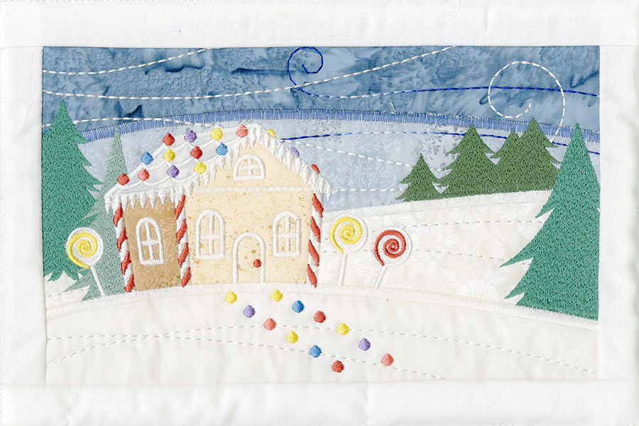 Anita Goodesign Landscape Christmas Quilt Pattern Collection 181MAGHD