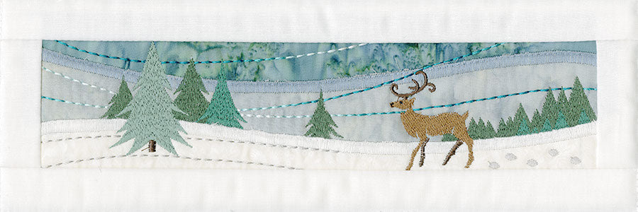 Anita Goodesign Landscape Christmas Quilt Pattern Collection 181MAGHD