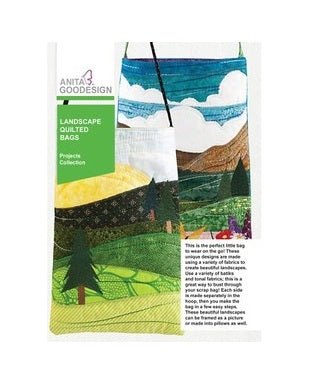 Anita Goodesign Landscape Quilted Bags Project Pattern Collection PROJ51