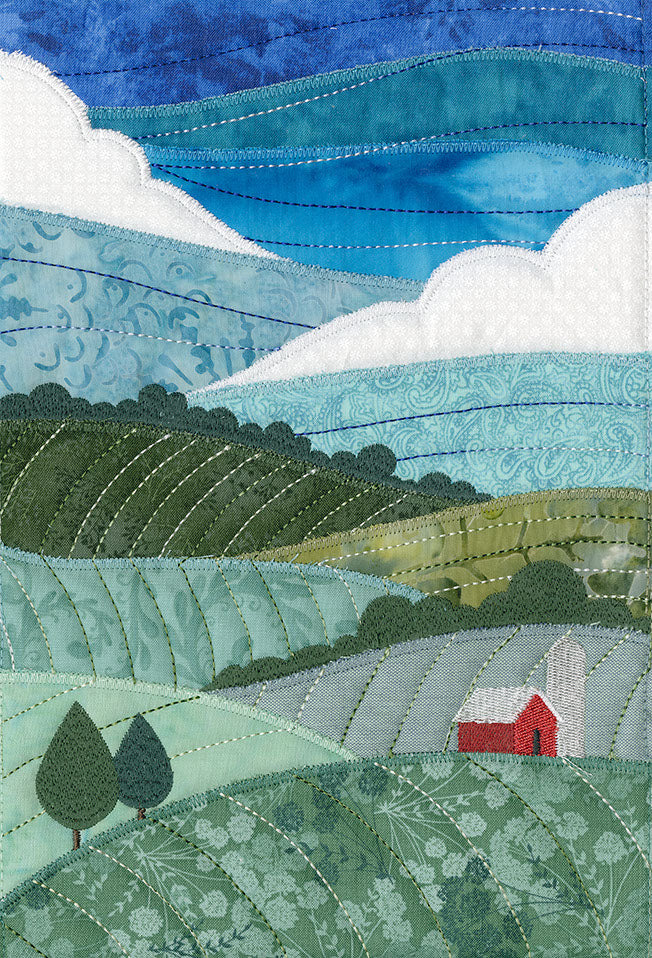 Anita Goodesign Landscape Quilted Bags Project Pattern Collection PROJ51