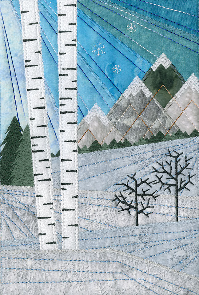 Anita Goodesign Landscape Quilted Bags Project Pattern Collection PROJ51