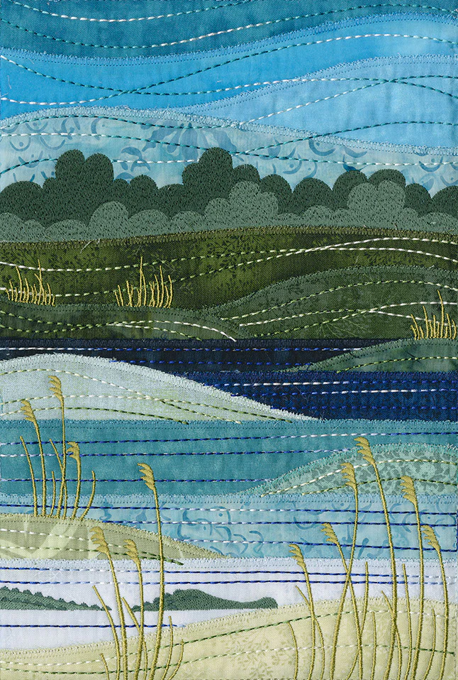 Anita Goodesign Landscape Quilted Bags Project Pattern Collection PROJ51