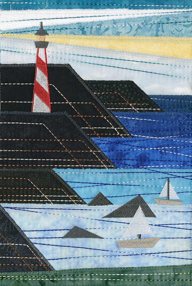 Anita Goodesign Landscape Quilted Bags Project Pattern Collection PROJ51