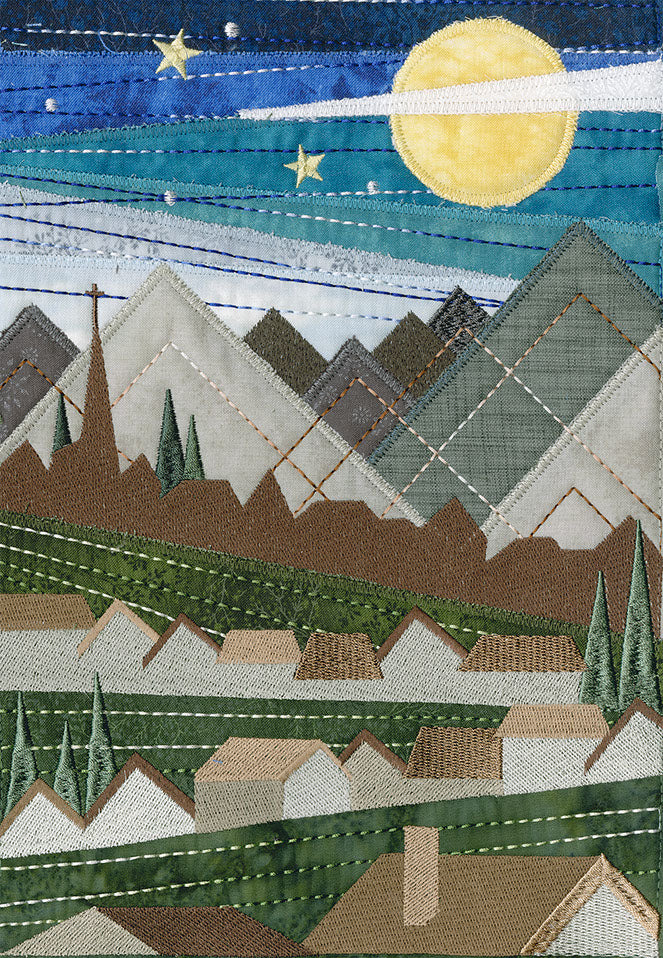 Anita Goodesign Landscape Quilted Bags Project Pattern Collection PROJ51