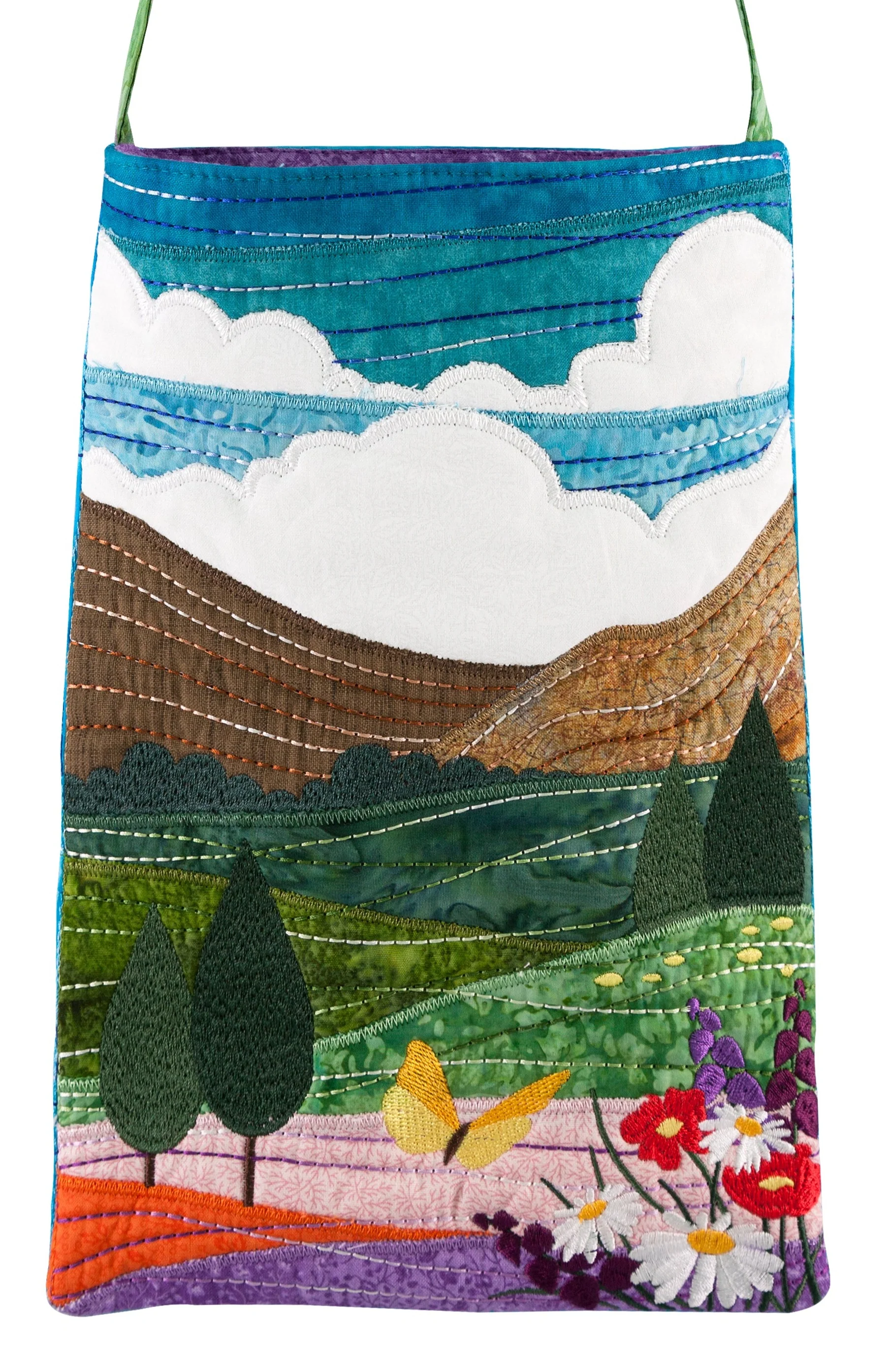 Anita Goodesign Landscape Quilted Bags Project Pattern Collection PROJ51