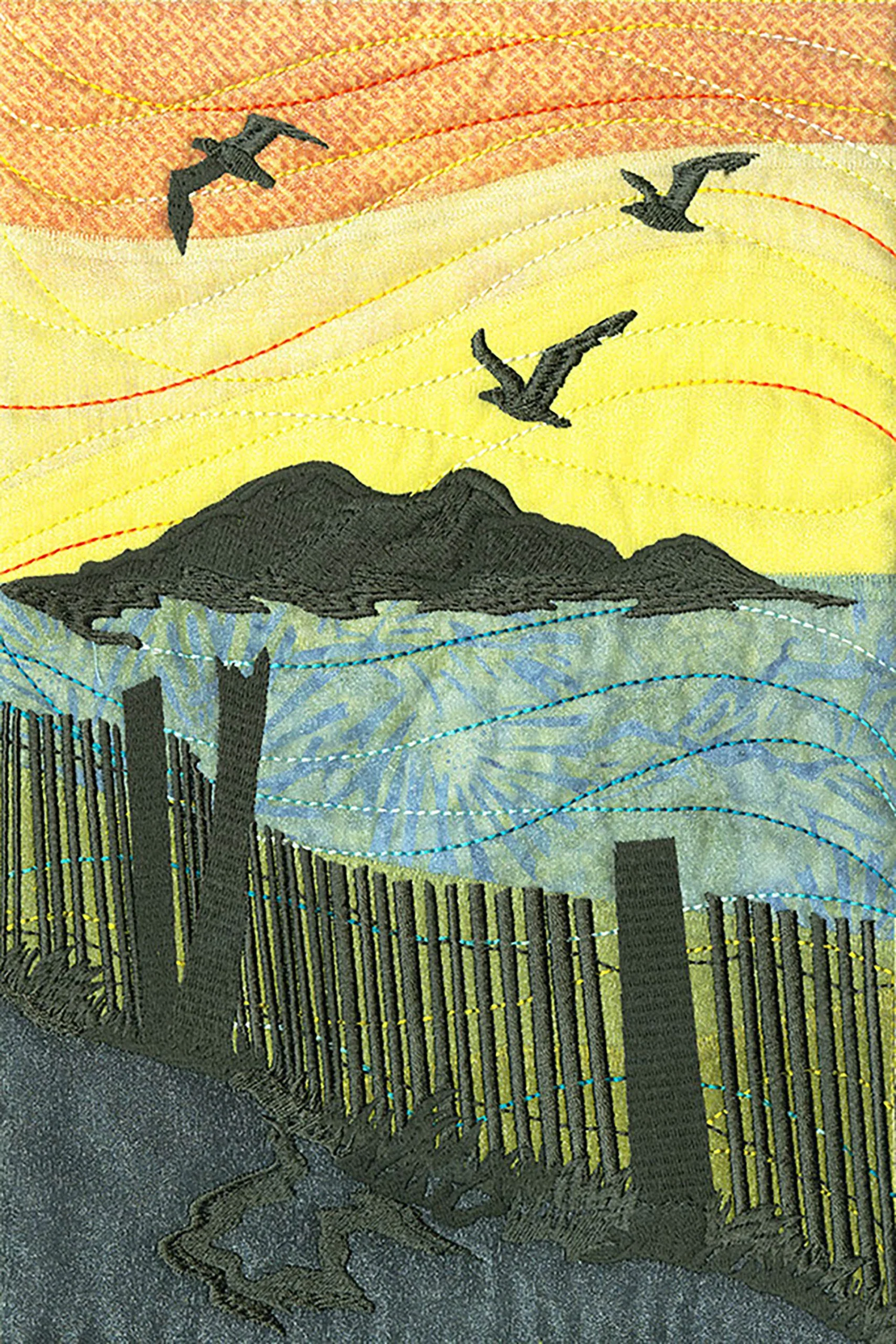 Anita Goodesign Landscape Silhouettes Quilt Pattern Collection 315AGHD