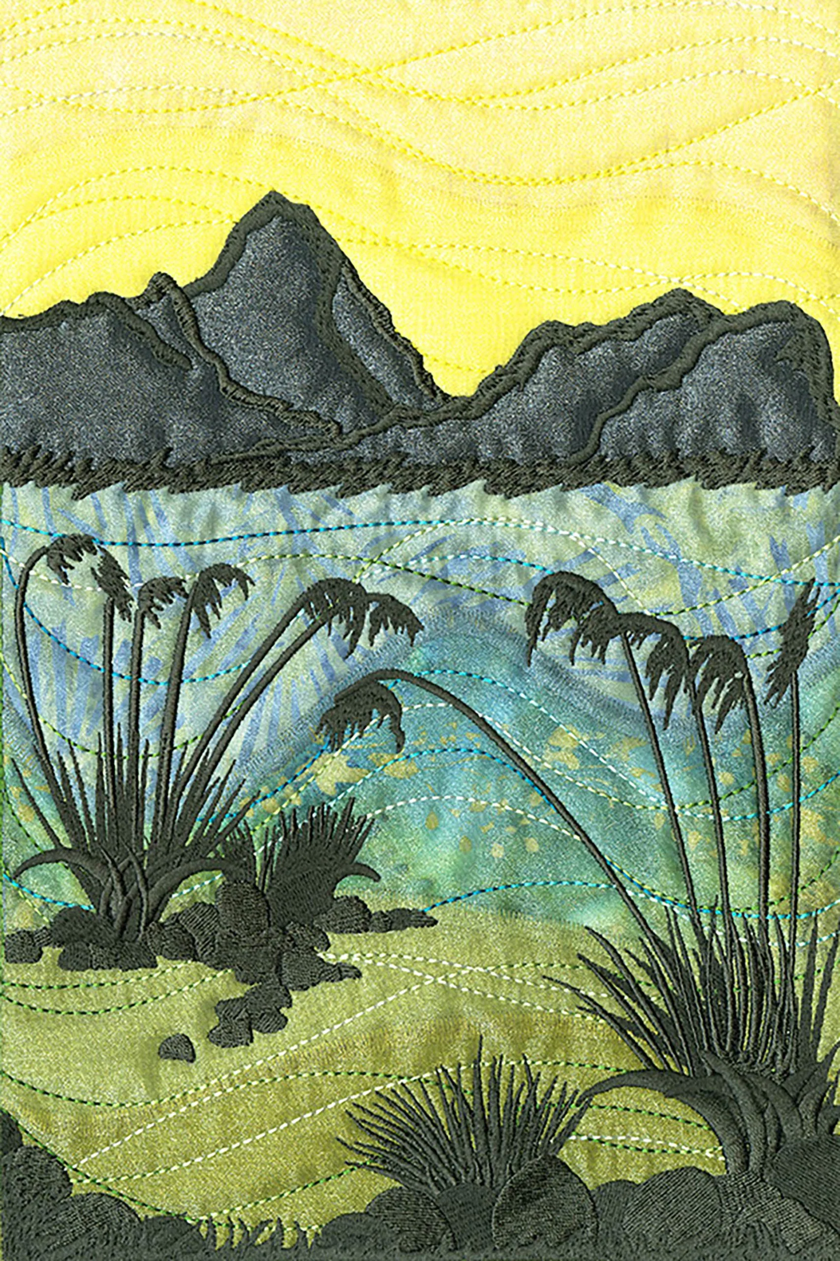Anita Goodesign Landscape Silhouettes Quilt Pattern Collection 315AGHD