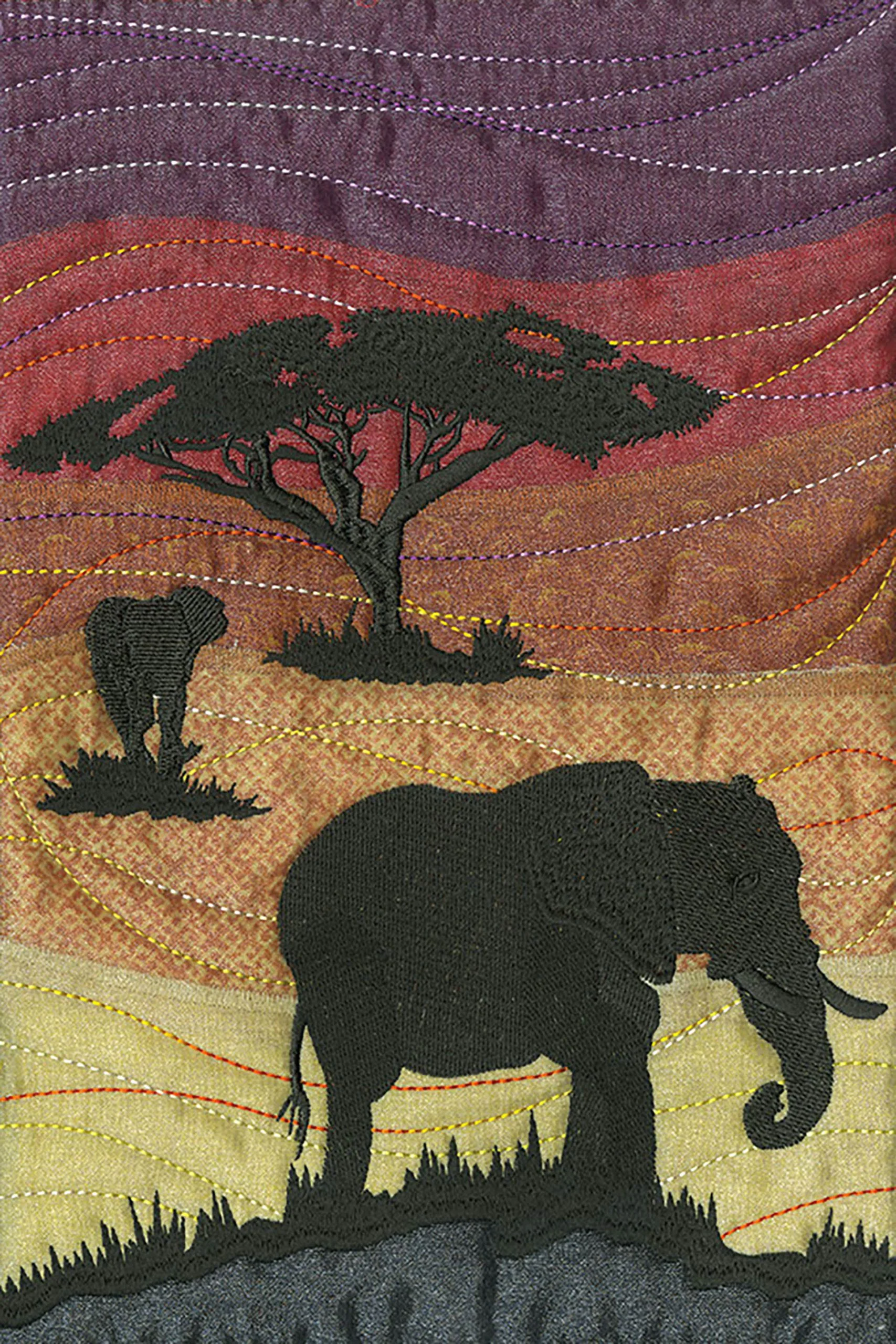Anita Goodesign Landscape Silhouettes Quilt Pattern Collection 315AGHD