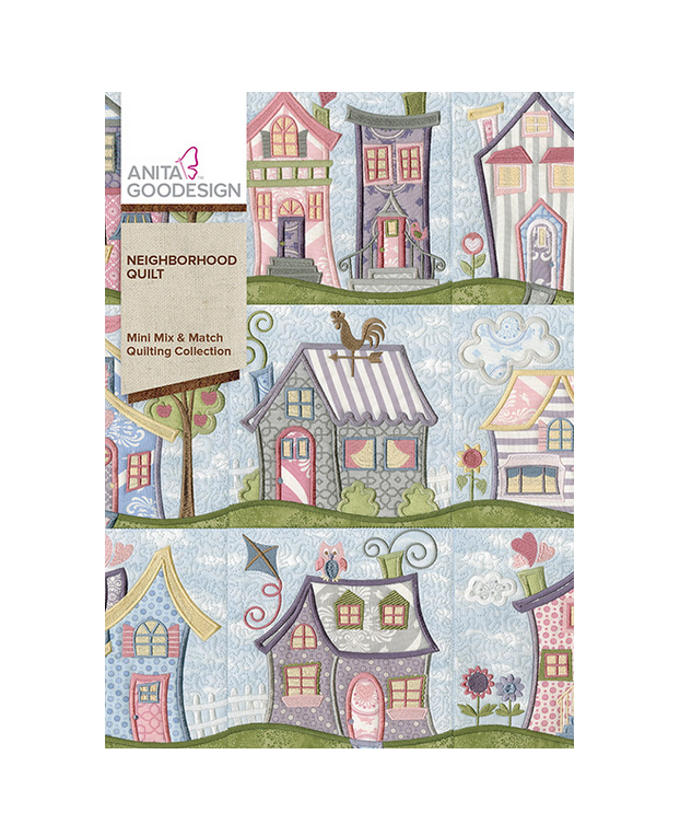 Anita Goodesign Neighborhood Quilt Pattern Collection 157MAGHD