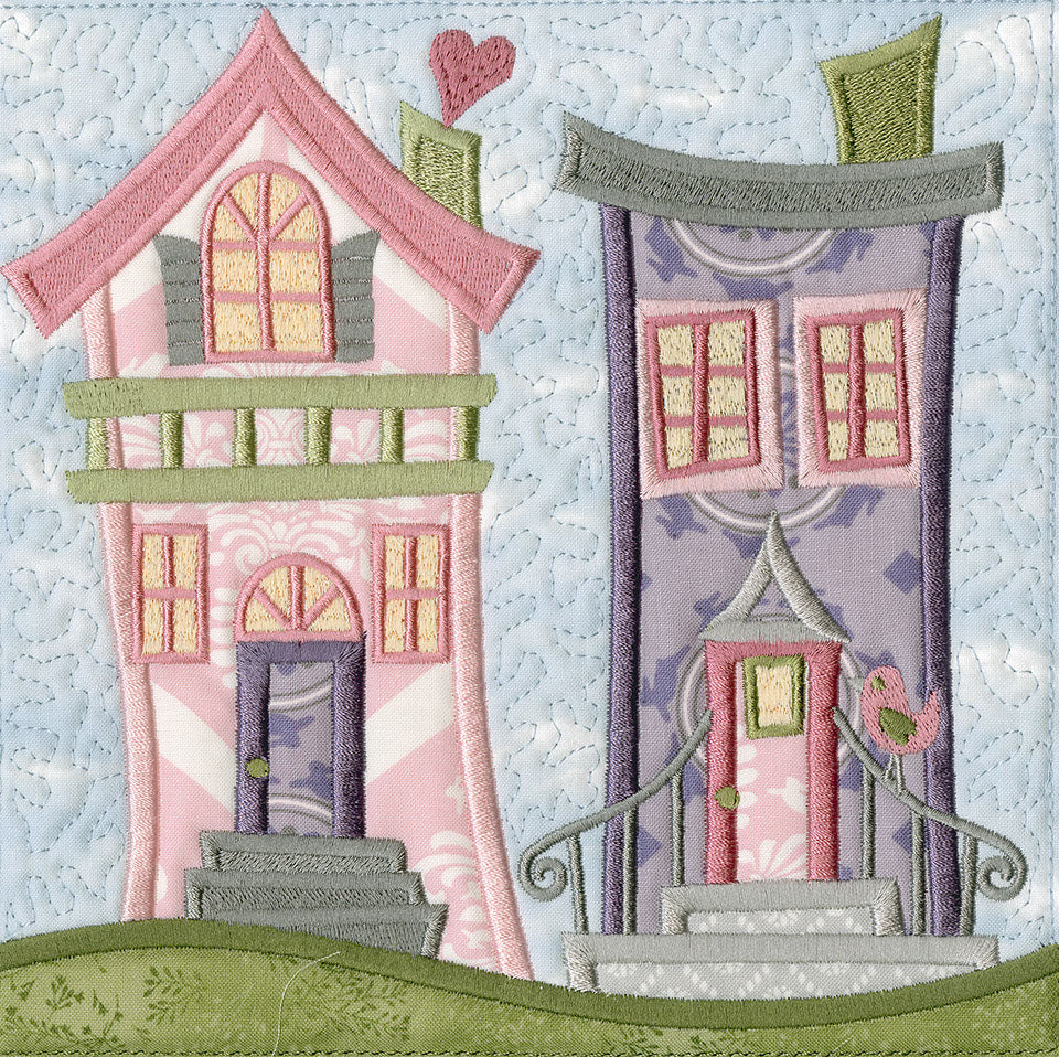 Anita Goodesign Neighborhood Quilt Pattern Collection 157MAGHD