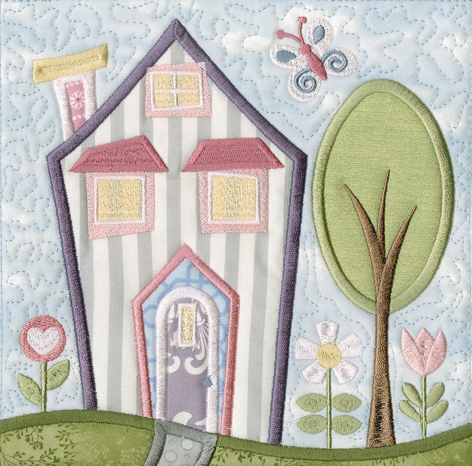 Anita Goodesign Neighborhood Quilt Pattern Collection 157MAGHD