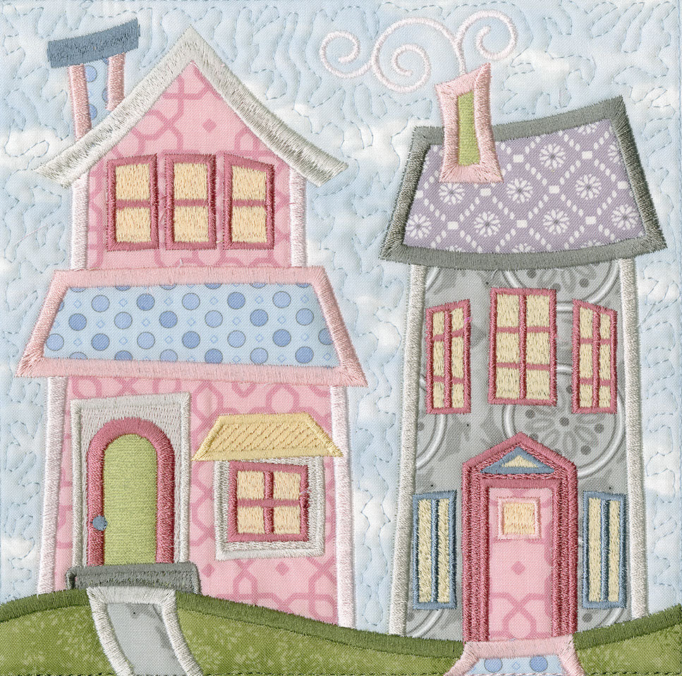 Anita Goodesign Neighborhood Quilt Pattern Collection 157MAGHD