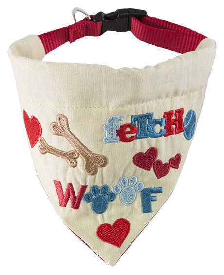 Anita Goodesign Pet Bandanas Embroidery Design Collection PROJ75