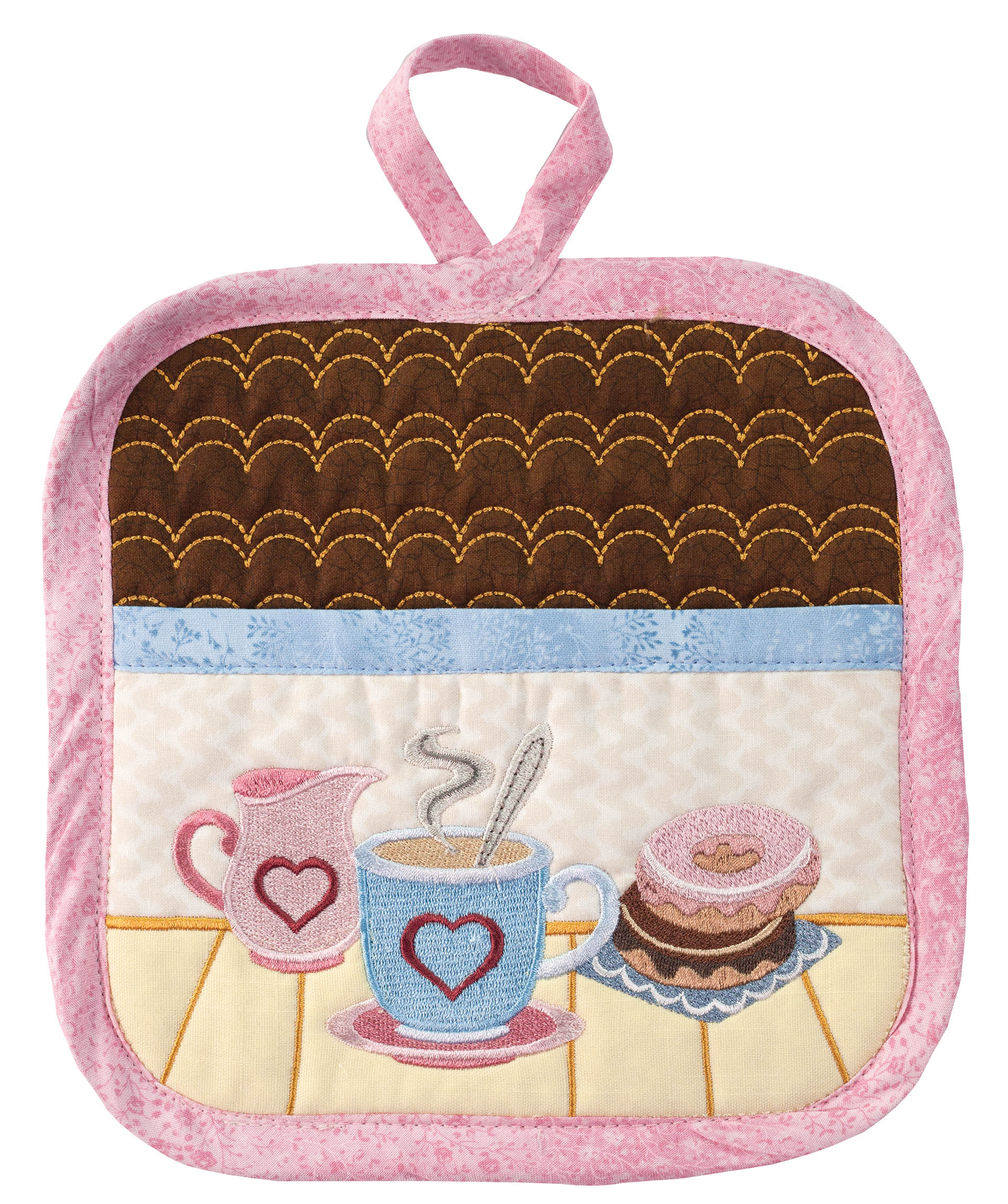 Anita Goodesign Pot Holders Embroidery Design Collection PROJ80