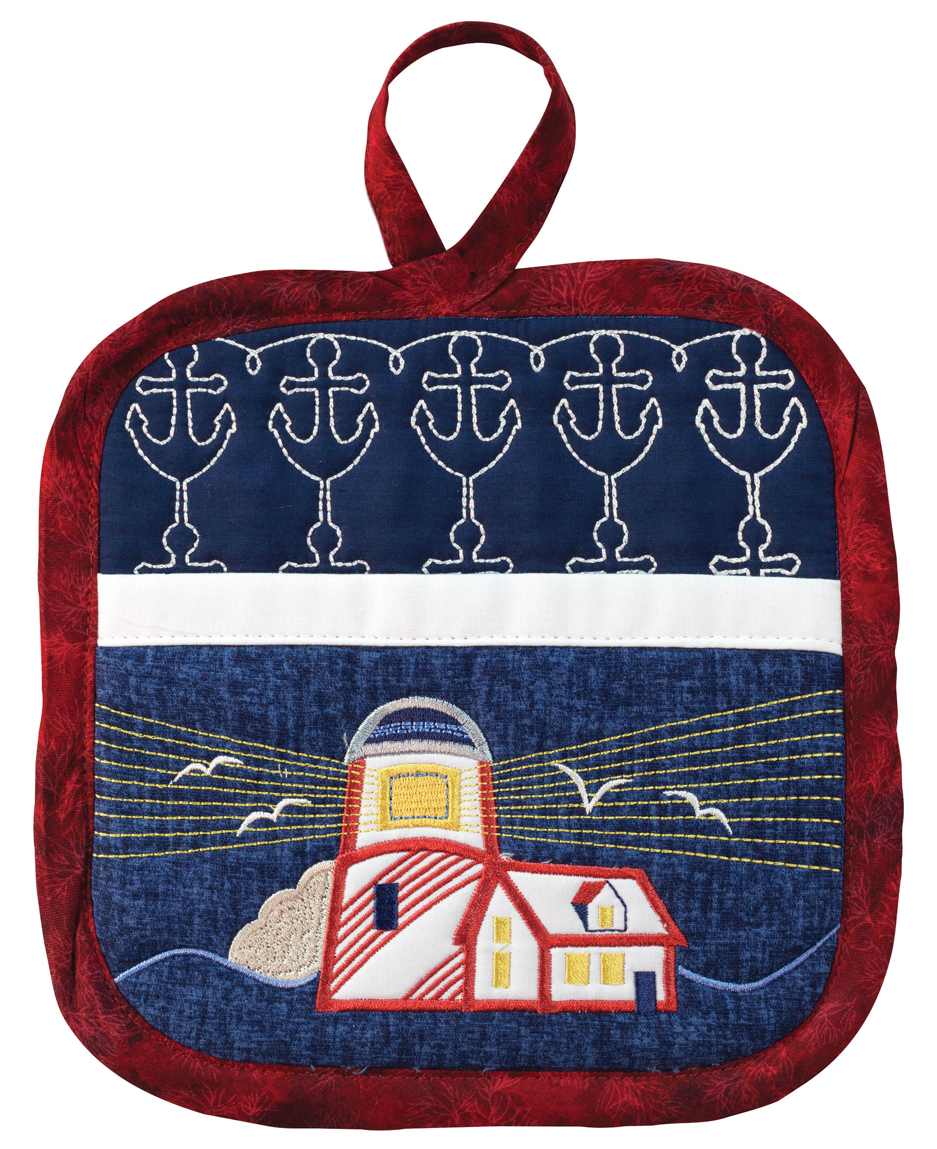 Anita Goodesign Pot Holders Embroidery Design Collection PROJ80