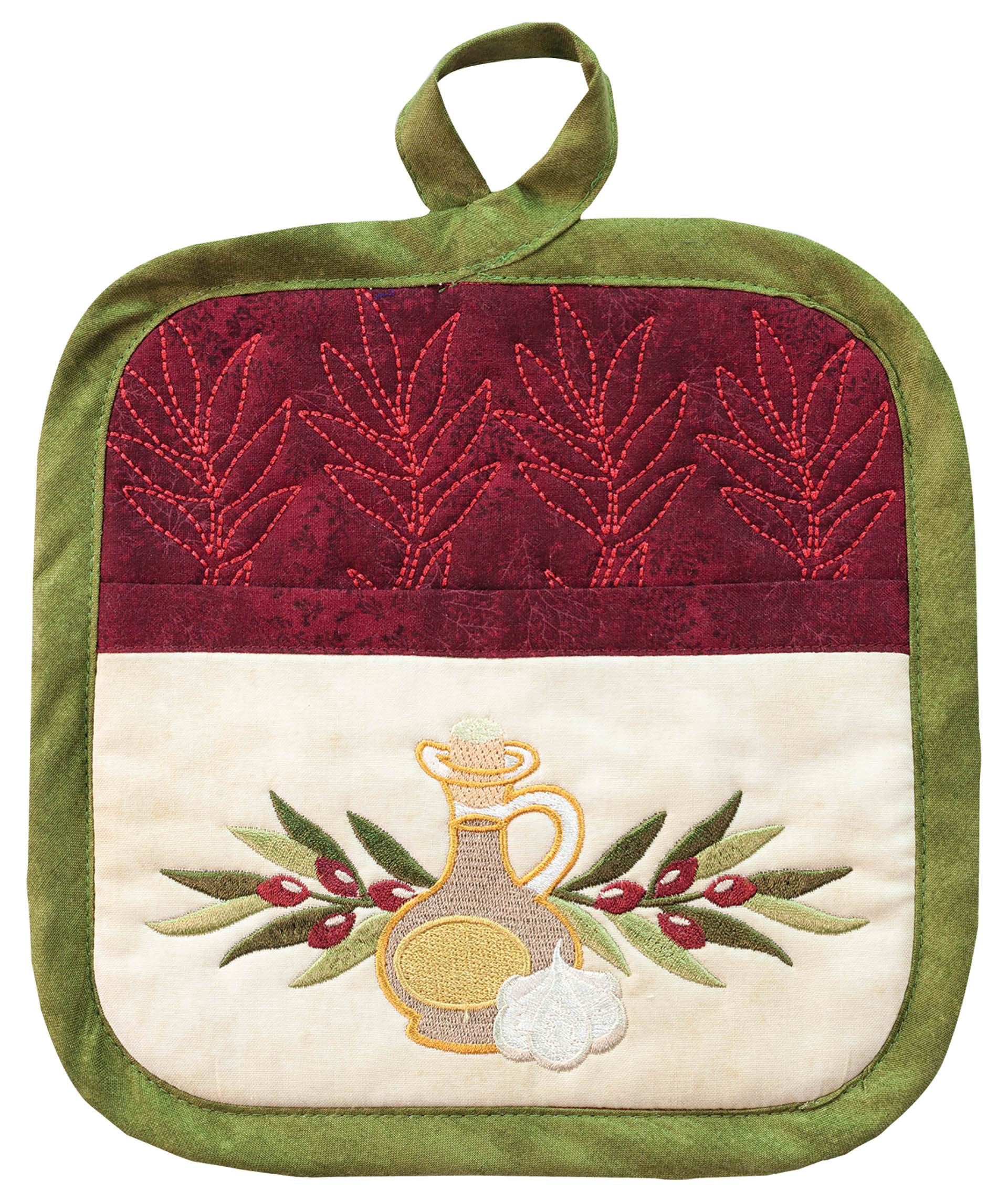 Anita Goodesign Pot Holders Embroidery Design Collection PROJ80