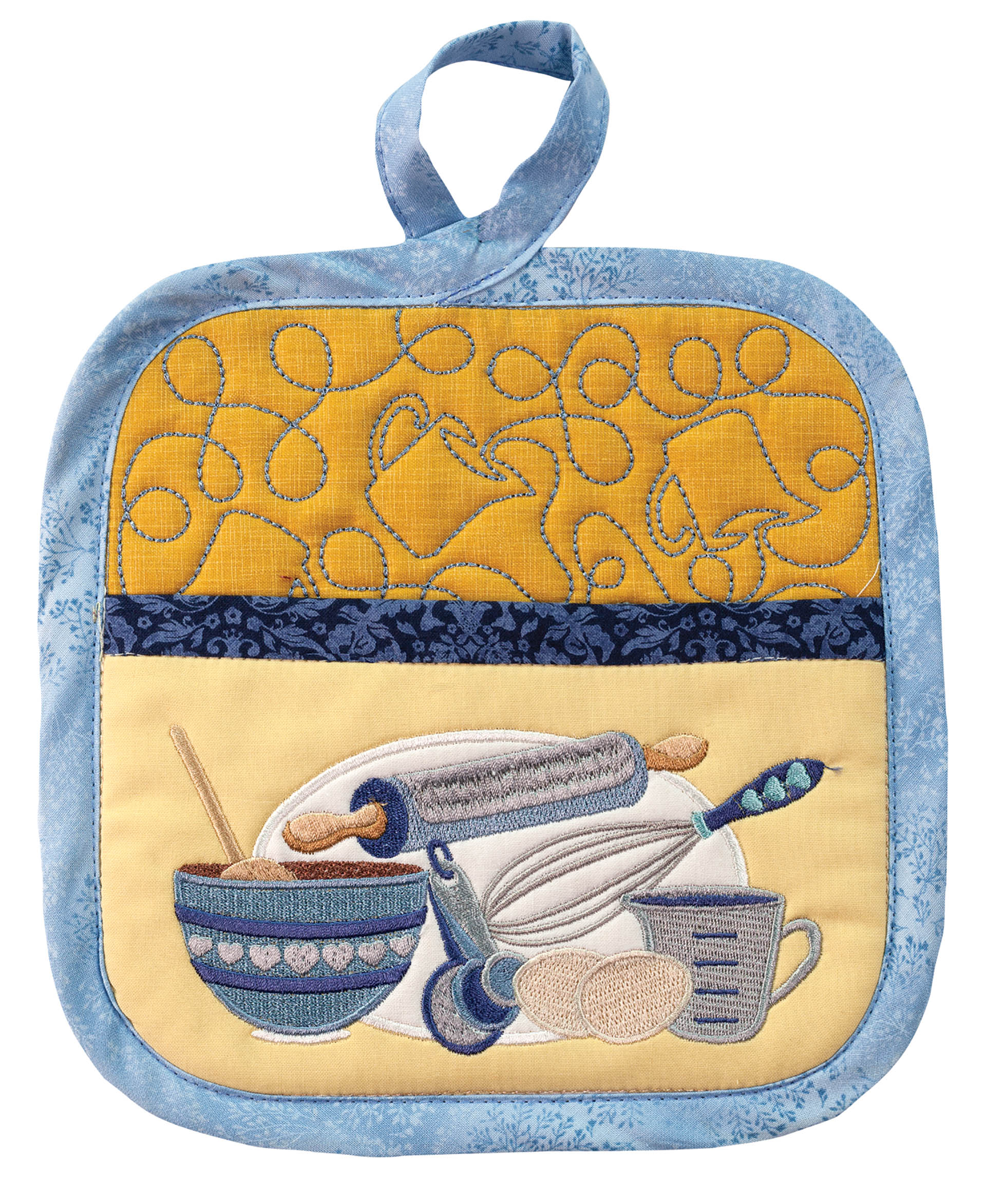 Anita Goodesign Pot Holders Embroidery Design Collection PROJ80